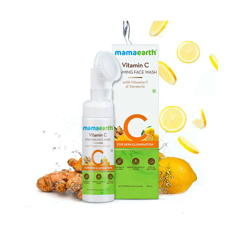 GETIT.QA- Qatar’s Best Online Shopping Website offers MAMAEARTH VITAMIN C FOAMING FACE WASH 150 ML at the lowest price in Qatar. Free Shipping & COD Available!