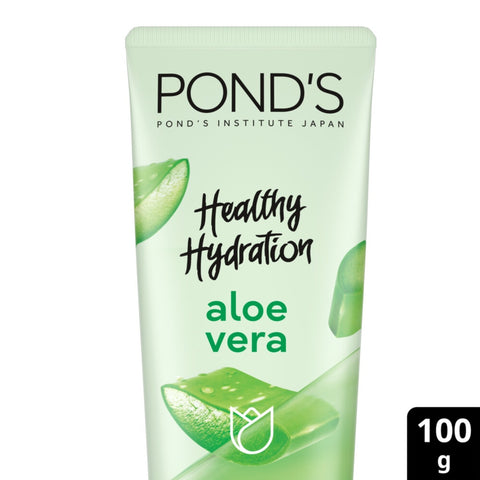 GETIT.QA- Qatar’s Best Online Shopping Website offers POND'S HEALTHY HYDRATION ALOE VERA JELLY CLEANSER-- 100 G at the lowest price in Qatar. Free Shipping & COD Available!