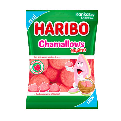 GETIT.QA- Qatar’s Best Online Shopping Website offers HARIBO CHAMALLOWS RUBINO 70G at the lowest price in Qatar. Free Shipping & COD Available!