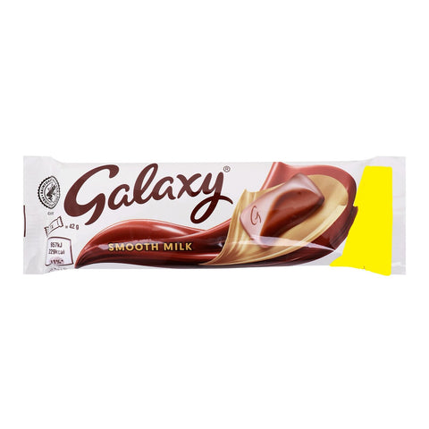 GETIT.QA- Qatar’s Best Online Shopping Website offers GALAXY SMOOTH MILK CHOCOLATE BAR 42G at the lowest price in Qatar. Free Shipping & COD Available!