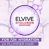 GETIT.QA- Qatar’s Best Online Shopping Website offers L'OREAL PARIS 72H HYALURON MOISTURE SHAMPOO 400 ML at the lowest price in Qatar. Free Shipping & COD Available!