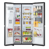 GETIT.QA- Qatar’s Best Online Shopping Website offers LG INSTAVIEW THINQ SIDE BY SIDE REFRIGERATOR, UVNANO, LINEARCOOLING GR-X267CQES 674LTR at the lowest price in Qatar. Free Shipping & COD Available!