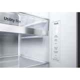 GETIT.QA- Qatar’s Best Online Shopping Website offers LG INSTAVIEW THINQ SIDE BY SIDE REFRIGERATOR, UVNANO, LINEARCOOLING GR-X267CQES 674LTR at the lowest price in Qatar. Free Shipping & COD Available!