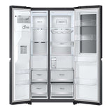 GETIT.QA- Qatar’s Best Online Shopping Website offers LG INSTAVIEW THINQ SIDE BY SIDE REFRIGERATOR, UVNANO, LINEARCOOLING GR-X267CQES 674LTR at the lowest price in Qatar. Free Shipping & COD Available!