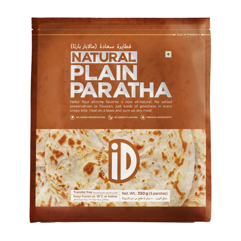 GETIT.QA- Qatar’s Best Online Shopping Website offers ID NATURAL PLAIN PARATHA 5 PCS at the lowest price in Qatar. Free Shipping & COD Available!