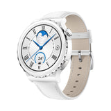 GETIT.QA- Qatar’s Best Online Shopping Website offers HUAWEI GT3 PRO FRIGGA SILVER BEZEL WITH WHITE LEATHER STRAP (HUW-GT3PRO-FRIGGA-SLV) at the lowest price in Qatar. Free Shipping & COD Available!