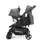 GETIT.QA- Qatar’s Best Online Shopping Website offers FIRST STEP STROLLER + CARSEAT C6789ZY GREY at the lowest price in Qatar. Free Shipping & COD Available!