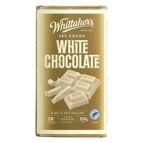 GETIT.QA- Qatar’s Best Online Shopping Website offers WHITTAKERS 28% COCOA WHITE CHOCOLATE 250G at the lowest price in Qatar. Free Shipping & COD Available!