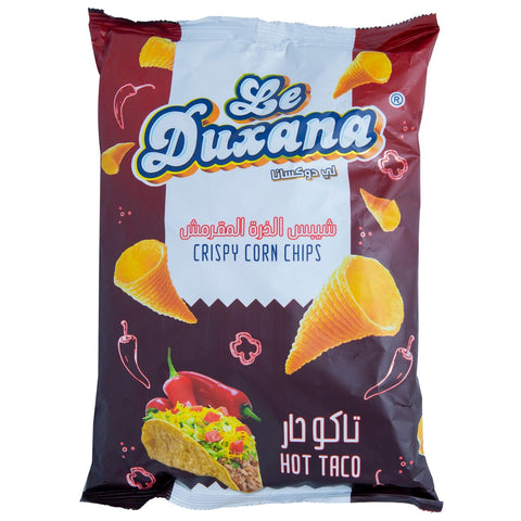 GETIT.QA- Qatar’s Best Online Shopping Website offers LD CORNCHPS FEZZEZ HOTTACO180G at the lowest price in Qatar. Free Shipping & COD Available!