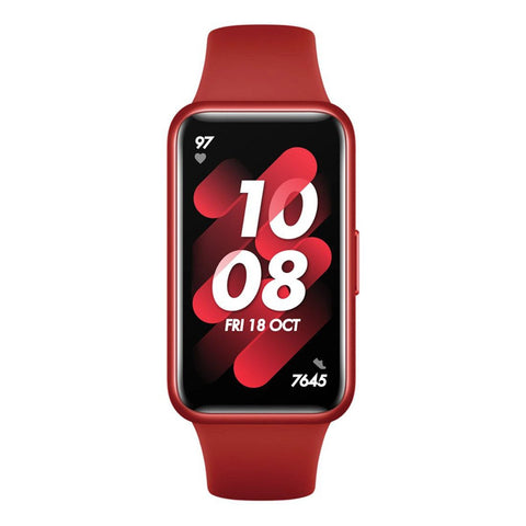 GETIT.QA- Qatar’s Best Online Shopping Website offers HUAWEI SMART BAND 7 LEIA-B19 RED at the lowest price in Qatar. Free Shipping & COD Available!