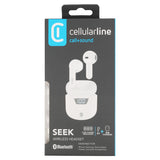 GETIT.QA- Qatar’s Best Online Shopping Website offers CELLULAR LINE BLUETOOTH EARBUDS BTSEEKTWS WHITE at the lowest price in Qatar. Free Shipping & COD Available!