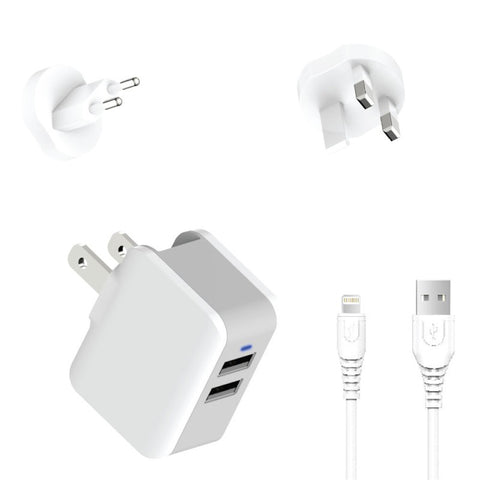 GETIT.QA- Qatar’s Best Online Shopping Website offers TRANDS 3 IN 1 UNIVERSAL TRAVEL CHARGER AD8689 at the lowest price in Qatar. Free Shipping & COD Available!