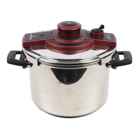 GETIT.QA- Qatar’s Best Online Shopping Website offers SOFRAM STAINLESS STEEL PRESSURE COOKER 8L at the lowest price in Qatar. Free Shipping & COD Available!