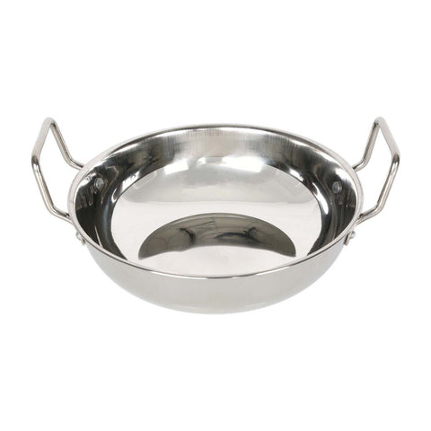 Chefline Stainless Steel Kadai 26cm INDRJPR - GETIT.QA