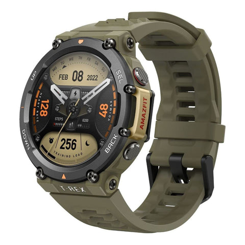 GETIT.QA- Qatar’s Best Online Shopping Website offers AMAZFIT T-REX 2 WITH 1.39 INCH HD AMOLED DISPLAY SCREEN,WILD GREEN(A2170-T-REX-2ASTRO-WILD-GREEN) at the lowest price in Qatar. Free Shipping & COD Available!