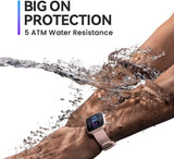 GETIT.QA- Qatar’s Best Online Shopping Website offers AMAZFIT BIP 3 (A2172-BIP-3-PINK) SMART WATCH FOR ANDROID IPHONE, HEALTH FITNESS TRACKER WITH 1.69" LARGE DISPLAY,14-DAY BATTERY LIFE, 60+ SPORTS MODES, BLOOD OXYGEN HEART RATE MONITOR, 5 ATM WATER-RESISTANT (PINK) at the lowest price in Qatar. Free Shipping & COD Available!