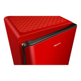 GETIT.QA- Qatar’s Best Online Shopping Website offers HISENSE SINGLE DOOR REFRIGERATOR RR106L 106L RED at the lowest price in Qatar. Free Shipping & COD Available!