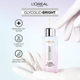 GETIT.QA- Qatar’s Best Online Shopping Website offers L'OREAL PARIS GLYCOLIC BRIGHT GLOW SERUM 30 ML at the lowest price in Qatar. Free Shipping & COD Available!