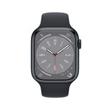 GETIT.QA- Qatar’s Best Online Shopping Website offers APPLE WATCH SERIES 8 GPS MIDNIGHT ALUMINIUM CASE WITH MIDNIGHT SPORT BAND, 41 MM, MNP53AE at the lowest price in Qatar. Free Shipping & COD Available!