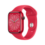 GETIT.QA- Qatar’s Best Online Shopping Website offers APPLE WATCH SERIES 8 GPS, ALUMINIUM CASE WITH (PRODUCT) RED SPORT BAND,41 MM,MNP73AE at the lowest price in Qatar. Free Shipping & COD Available!