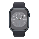 GETIT.QA- Qatar’s Best Online Shopping Website offers APPLE WATCH SERIES 8 GPS + CELLULAR MIDNIGHT ALUMINUM CASE WITH MIDNIGHT SPORT BAND, 45MM, MNK43 at the lowest price in Qatar. Free Shipping & COD Available!