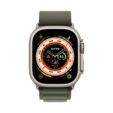 GETIT.QA- Qatar’s Best Online Shopping Website offers APPLE WATCH ULTRA GPS + CELLULAR TITANIUM CASE WITH GREEN ALPINE LOOP, 49 MM, LARGE (BAND SIZE), MQFP3 at the lowest price in Qatar. Free Shipping & COD Available!