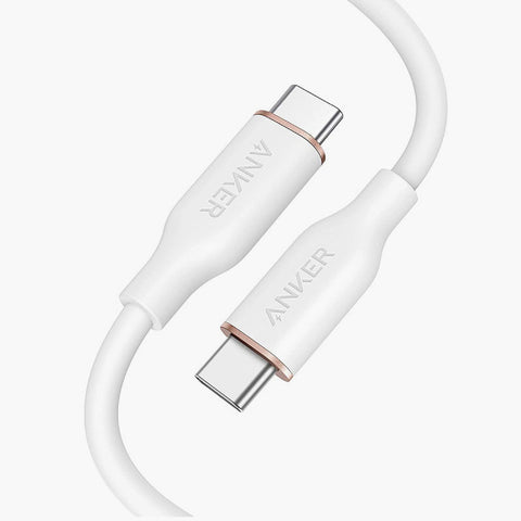 GETIT.QA- Qatar’s Best Online Shopping Website offers ANKER POWERLINE III FLOW USB-C TO USB-C CABLE 100W (0.9M/3FT) A8552H21 at the lowest price in Qatar. Free Shipping & COD Available!