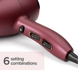 GETIT.QA- Qatar’s Best Online Shopping Website offers BABYLISS HAIR DRYER 2200 W, BERRY CRUSH, 5753PSD at the lowest price in Qatar. Free Shipping & COD Available!