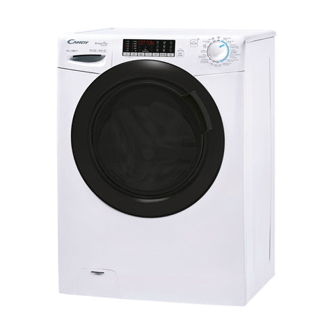 GETIT.QA- Qatar’s Best Online Shopping Website offers CANDY FRONT LOAD WASHING MACHINE, 10 KG, 1400 RPM, BLACK SMOKY DOOR, WI-FI + BT, SMARTPRO INVERTER MOTOR, STEAM FUNCTION, MIX POWER SYSTEM, CLASS A, 6 DIGIT DISPLAY, CSO4106TWMB-19 at the lowest price in Qatar. Free Shipping & COD Available!