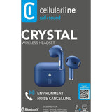 GETIT.QA- Qatar’s Best Online Shopping Website offers CELLULARLINE TRUE WIRELESS POD HEADSET BTCRYSTALTWS at the lowest price in Qatar. Free Shipping & COD Available!