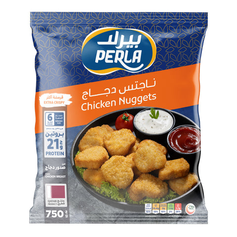 GETIT.QA- Qatar’s Best Online Shopping Website offers PERLA CHICKEN NUGGETS 750 G at the lowest price in Qatar. Free Shipping & COD Available!