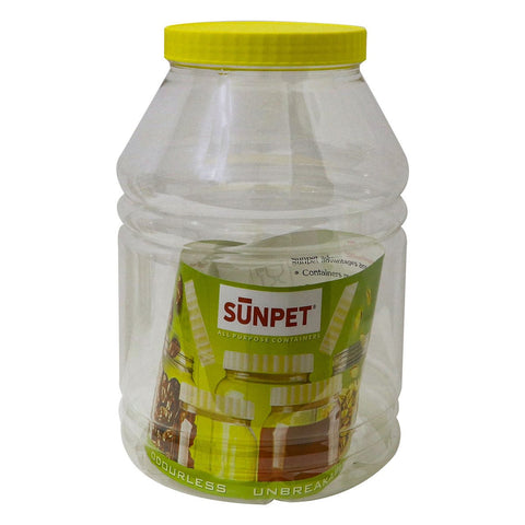 GETIT.QA- Qatar’s Best Online Shopping Website offers SUNPET PLASTIC JAR 6000ML at the lowest price in Qatar. Free Shipping & COD Available!