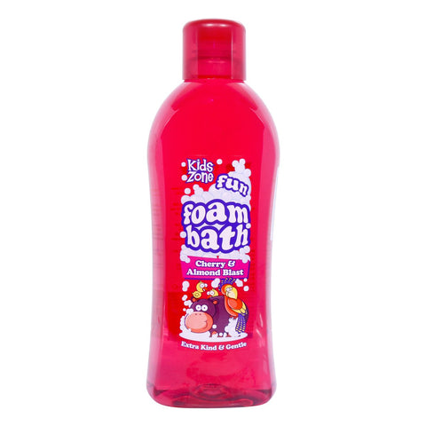 GETIT.QA- Qatar’s Best Online Shopping Website offers KIDS ZONE FUN FOAM BATH CHERRY & ALMOND BLAST 1LITRE at the lowest price in Qatar. Free Shipping & COD Available!