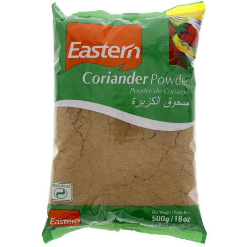 GETIT.QA- Qatar’s Best Online Shopping Website offers EASTERN CORIANDER POWDER 500 G at the lowest price in Qatar. Free Shipping & COD Available!