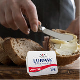 GETIT.QA- Qatar’s Best Online Shopping Website offers LURPAK SPREADABLE BUTTER PORTIONS UNSALTED 100 X 10 G at the lowest price in Qatar. Free Shipping & COD Available!