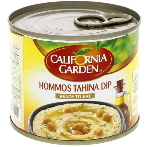 GETIT.QA- Qatar’s Best Online Shopping Website offers CALIFORNIA GARDEN CANNED HOMMOS TAHINA DIP 220 G at the lowest price in Qatar. Free Shipping & COD Available!