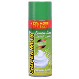 GETIT.QA- Qatar’s Best Online Shopping Website offers SUPER MAX LEMON - LIME SHAVING FOAM 400 ML at the lowest price in Qatar. Free Shipping & COD Available!