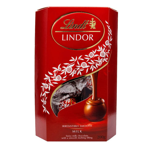 GETIT.QA- Qatar’s Best Online Shopping Website offers LINDT LINDOR SWISS MILK CHOCOLATE 200 G at the lowest price in Qatar. Free Shipping & COD Available!