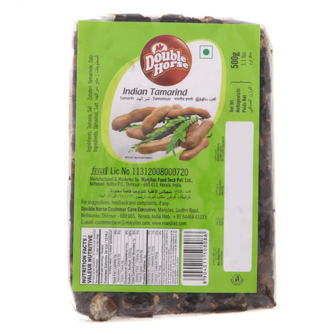 GETIT.QA- Qatar’s Best Online Shopping Website offers DOUBLE HORSE TAMARIND 500GM at the lowest price in Qatar. Free Shipping & COD Available!