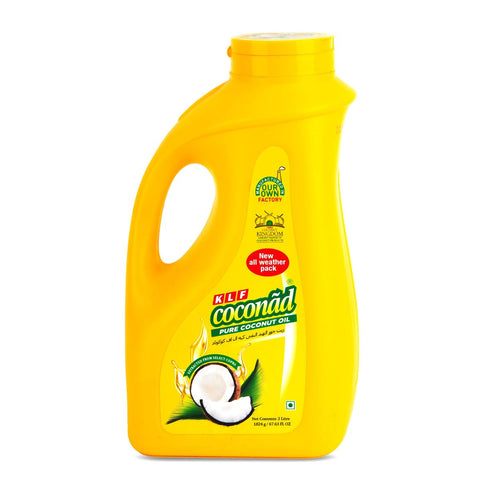 GETIT.QA- Qatar’s Best Online Shopping Website offers KLF COCONAD PURE COCONUT OIL 2 LITRES at the lowest price in Qatar. Free Shipping & COD Available!