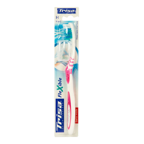 GETIT.QA- Qatar’s Best Online Shopping Website offers TRISA FLEXIBLE TOOTHBRUSH HARD 1 PC at the lowest price in Qatar. Free Shipping & COD Available!