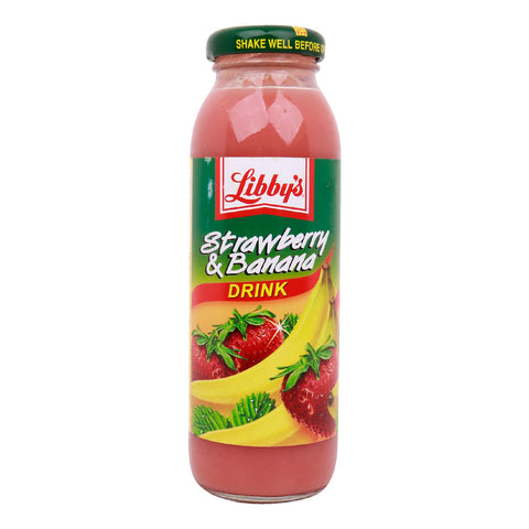 GETIT.QA- Qatar’s Best Online Shopping Website offers LIBBY'S STRAWBERRY & BANANA DRINK 250 ML at the lowest price in Qatar. Free Shipping & COD Available!