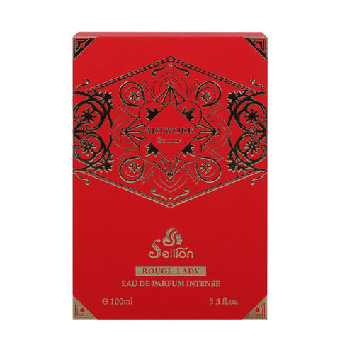 GETIT.QA- Qatar’s Best Online Shopping Website offers Sellion Artwork Rouge Lady Eau De Parfum for Women 100 ml at the lowest price in Qatar. Free Shipping & COD Available!