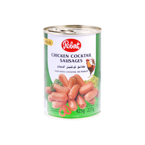 GETIT.QA- Qatar’s Best Online Shopping Website offers ROBERT CHICKEN COCKTAIL SAUSAGE 227 G at the lowest price in Qatar. Free Shipping & COD Available!