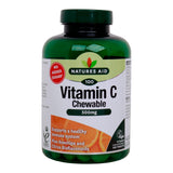 GETIT.QA- Qatar’s Best Online Shopping Website offers Natures Aid Vitamin C Chewable 100 pcs 500 mg at the lowest price in Qatar. Free Shipping & COD Available!