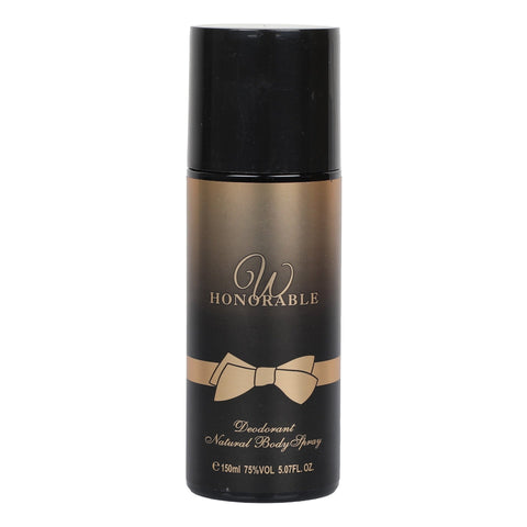 GETIT.QA- Qatar’s Best Online Shopping Website offers Sellion Honorable Deodorant Body Spray for Women 150 ml at the lowest price in Qatar. Free Shipping & COD Available!