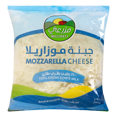 GETIT.QA | Mazzraty Shredded Mozzarella Cheese 900 g | COD available