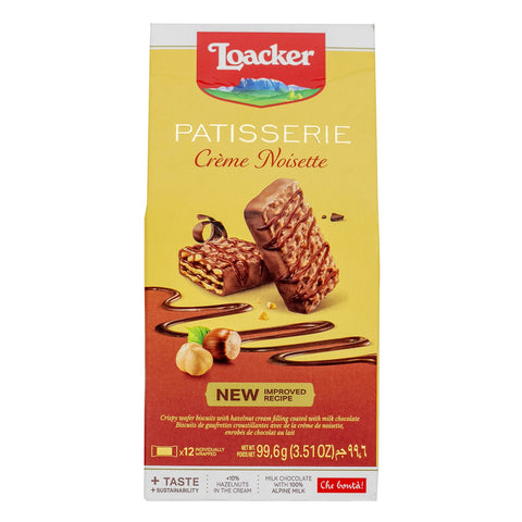 GETIT.QA- Qatar’s Best Online Shopping Website offers LOACKER MILK CHOCOLATE BISCUIT WITH CREME NOISETTE 99.6 G at the lowest price in Qatar. Free Shipping & COD Available!
