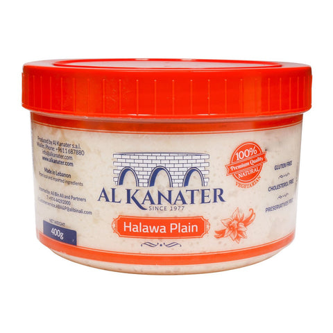 GETIT.QA- Qatar’s Best Online Shopping Website offers AL KANATER PLAIN HALAWA 400G at the lowest price in Qatar. Free Shipping & COD Available!