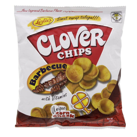 GETIT.QA- Qatar’s Best Online Shopping Website offers LESLIE'S CLOVER CHIPS BARBECUE 55 G at the lowest price in Qatar. Free Shipping & COD Available!